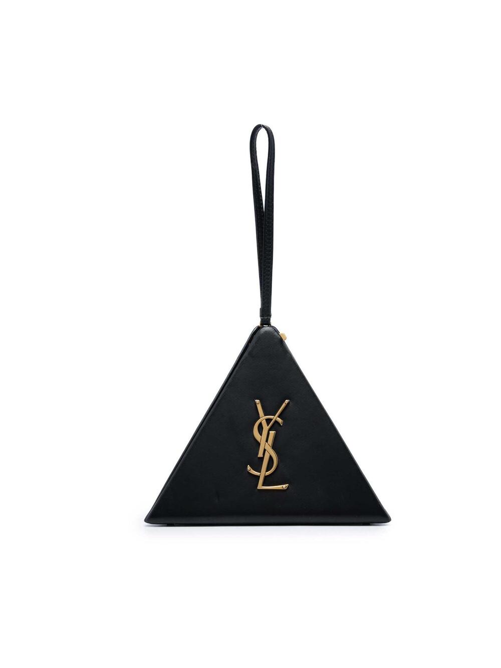 Saint Laurent Small Leather Pyramid Box #358181S84B